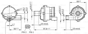 Wasserpumpe klein elektrisch Bosch 12 V